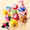 Wholesale pet dog cartoon collars, bells, accessories, copper bells, handcrafted beaded parts and materials Specification image